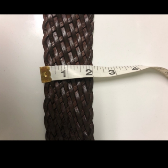 Michael Kors Leather Braided Belt Excellent Condition - Picture 2 of 3